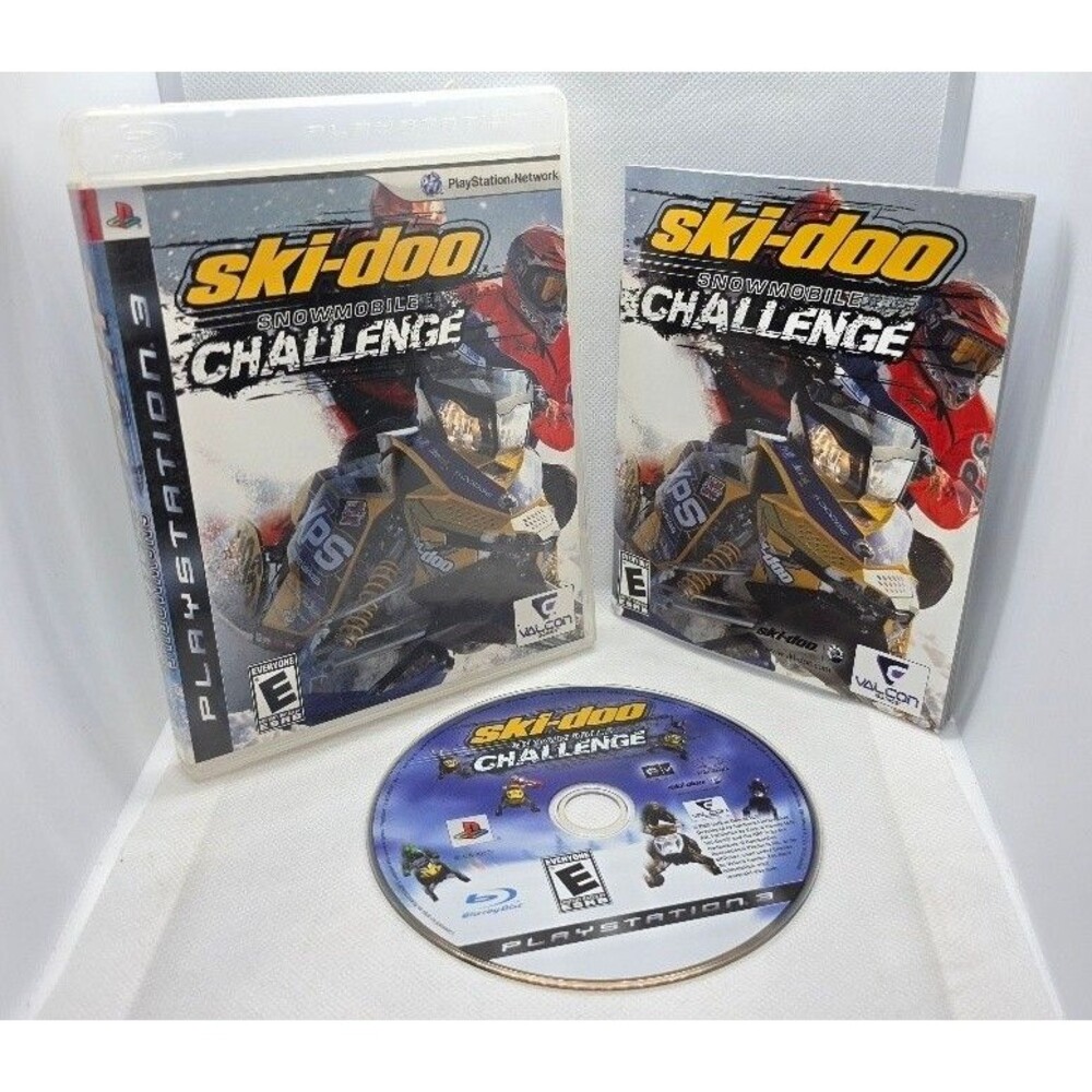 Ski-Doo: Snowmobile Challenge (Sony PlayStation 3, 2009) - Complete w/Manual